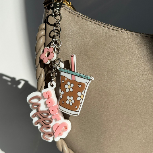 "Sabr and Coffee"- Bag Charm