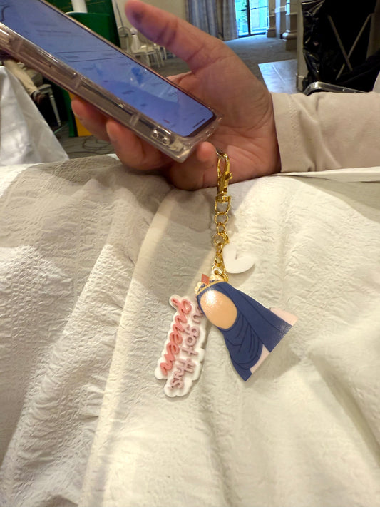"You got this queen" bag charm/keychain