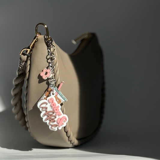 "Sabr and Coffee"- Bag Charm